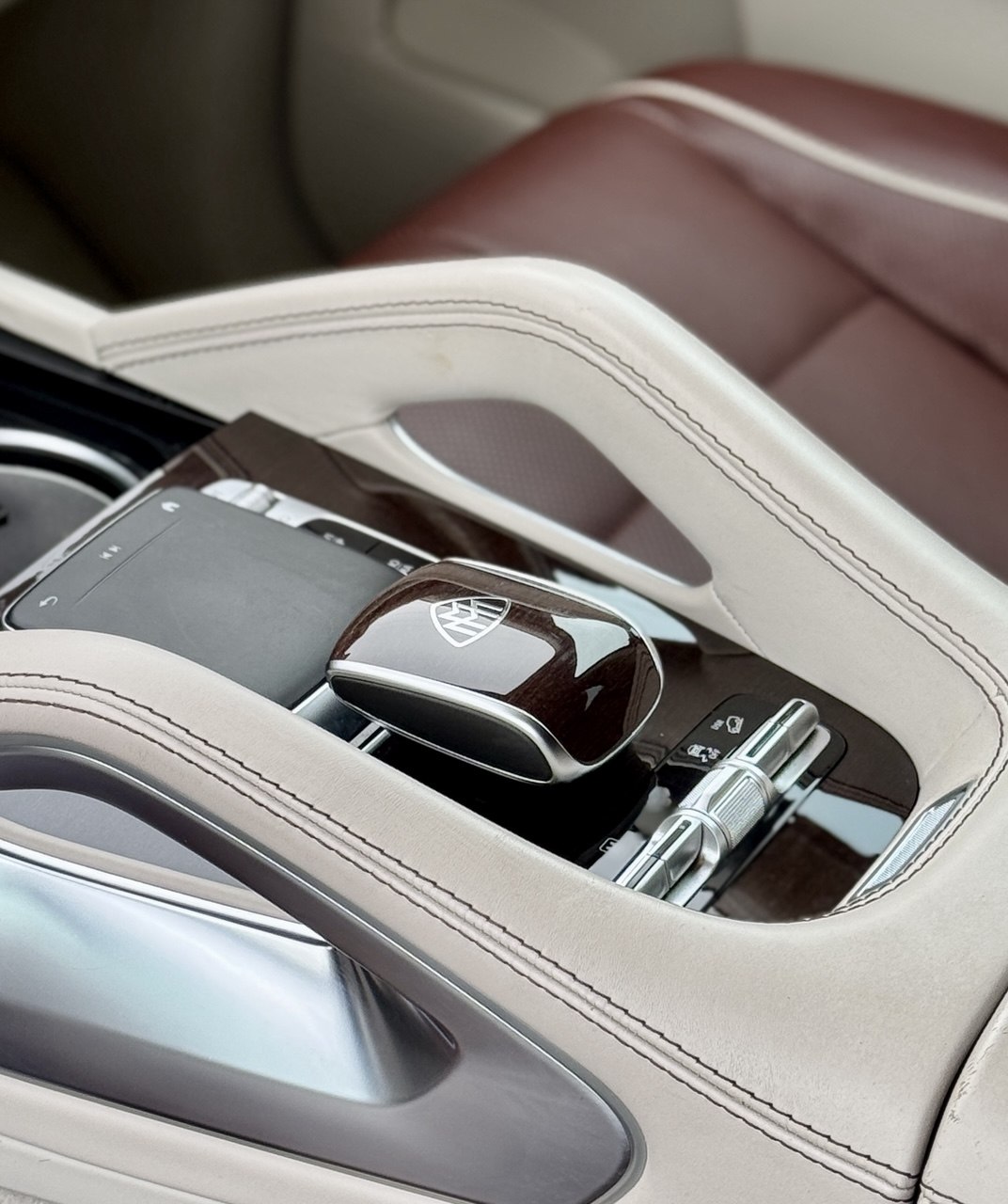 Mercedes-Maybach luxury interior detail